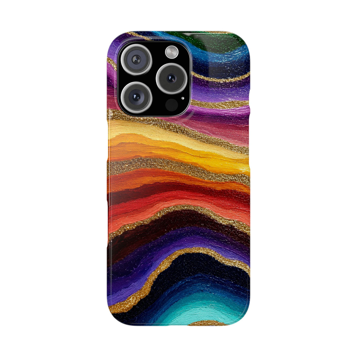Rainbow Agate Phone Case