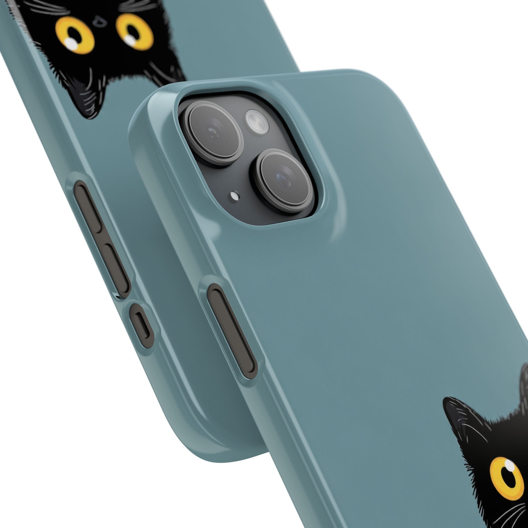 Cute Black Cat Phone Case