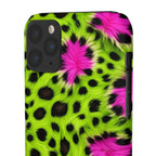 Neon Leopard Phone Case