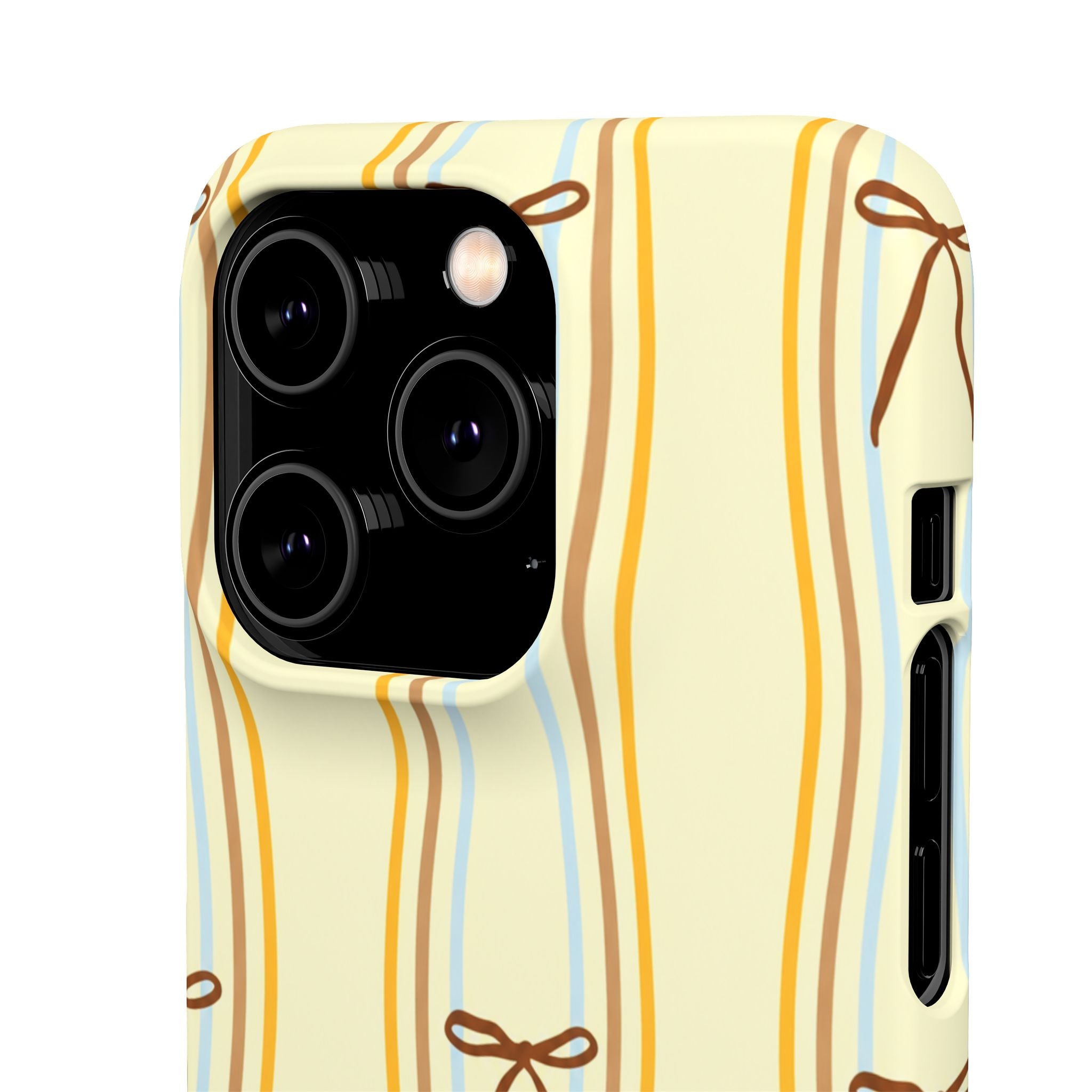 Bow Stripe Phone Case
