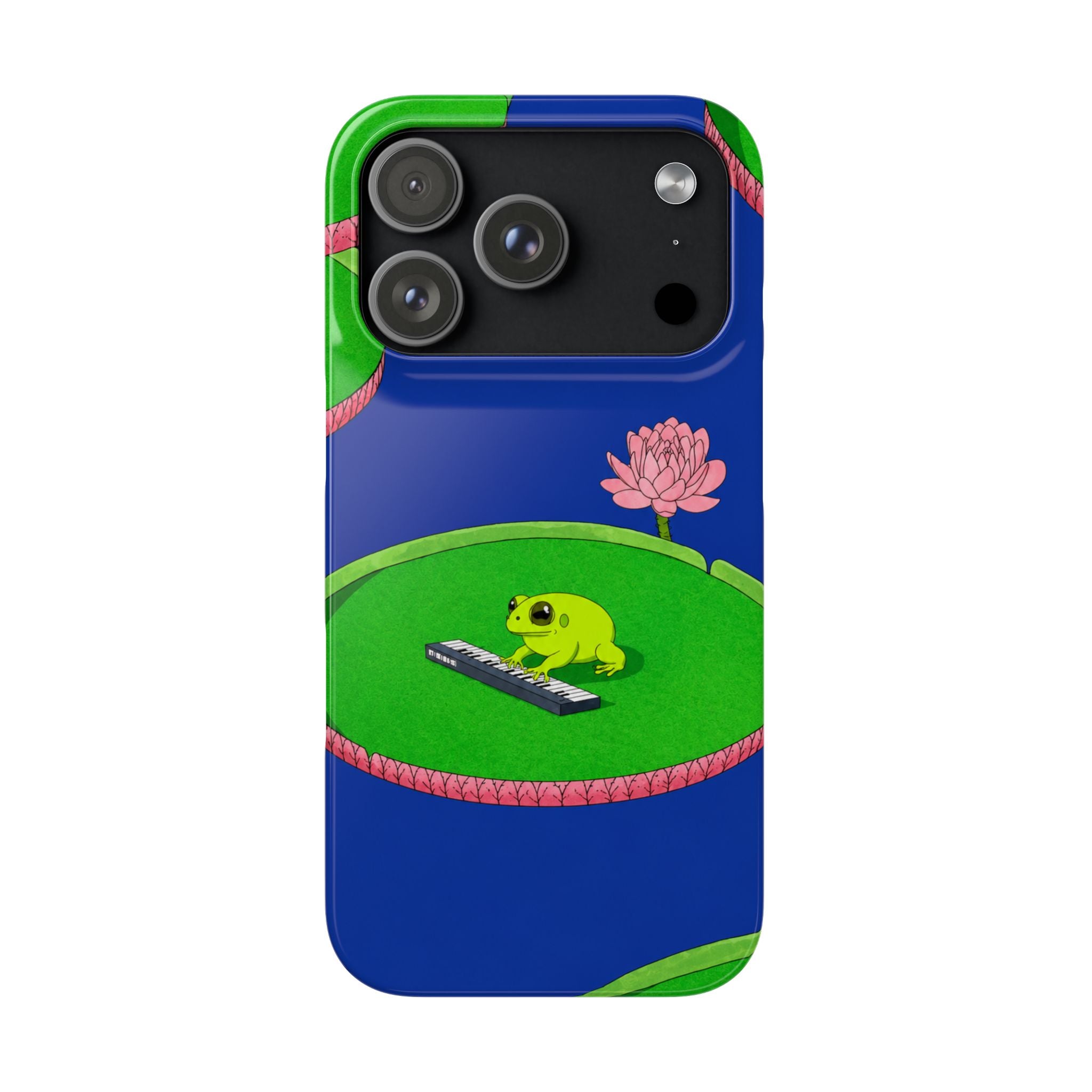 Frog Piano Phone Case