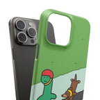 Skater Dino Phone Case