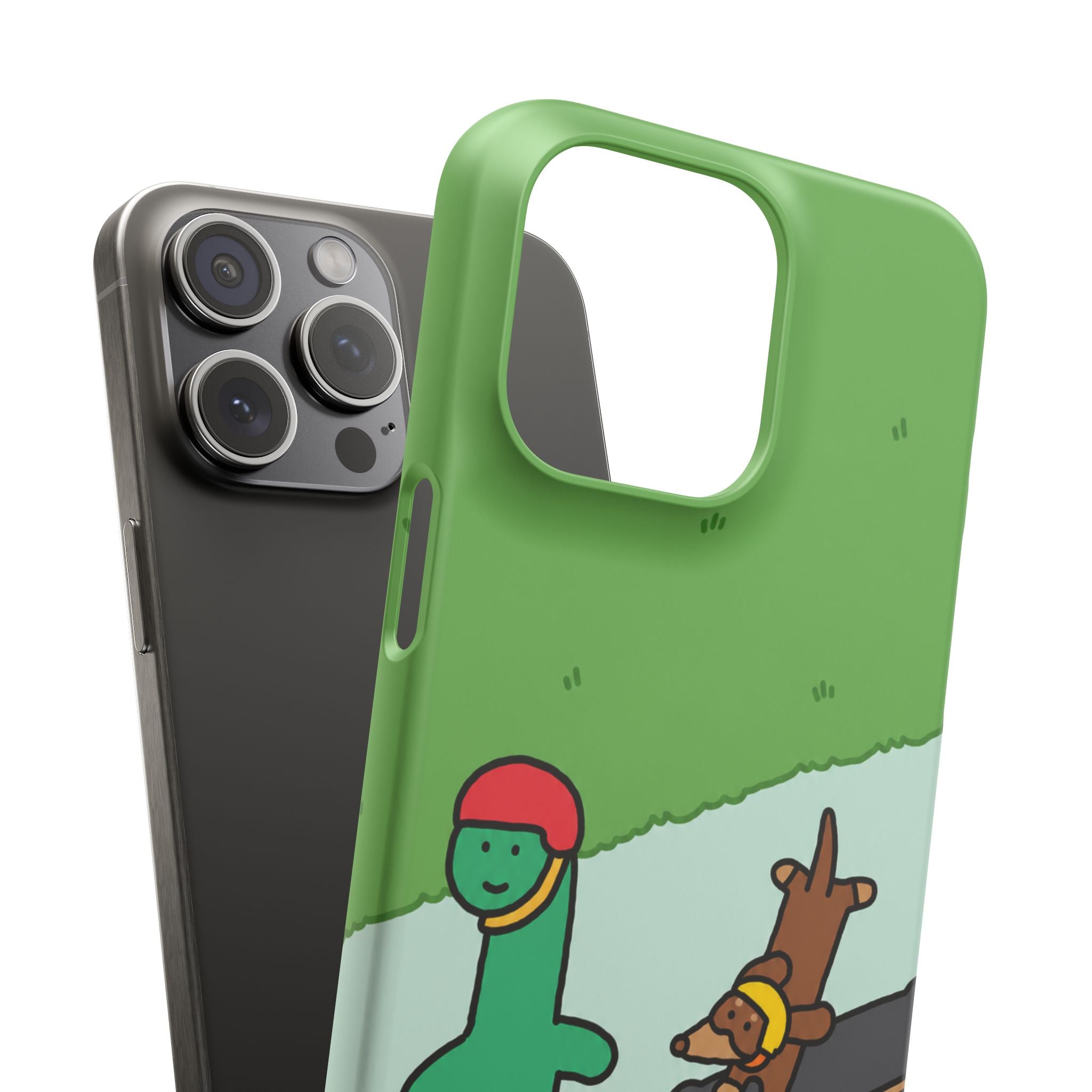 Skater Dino Phone Case