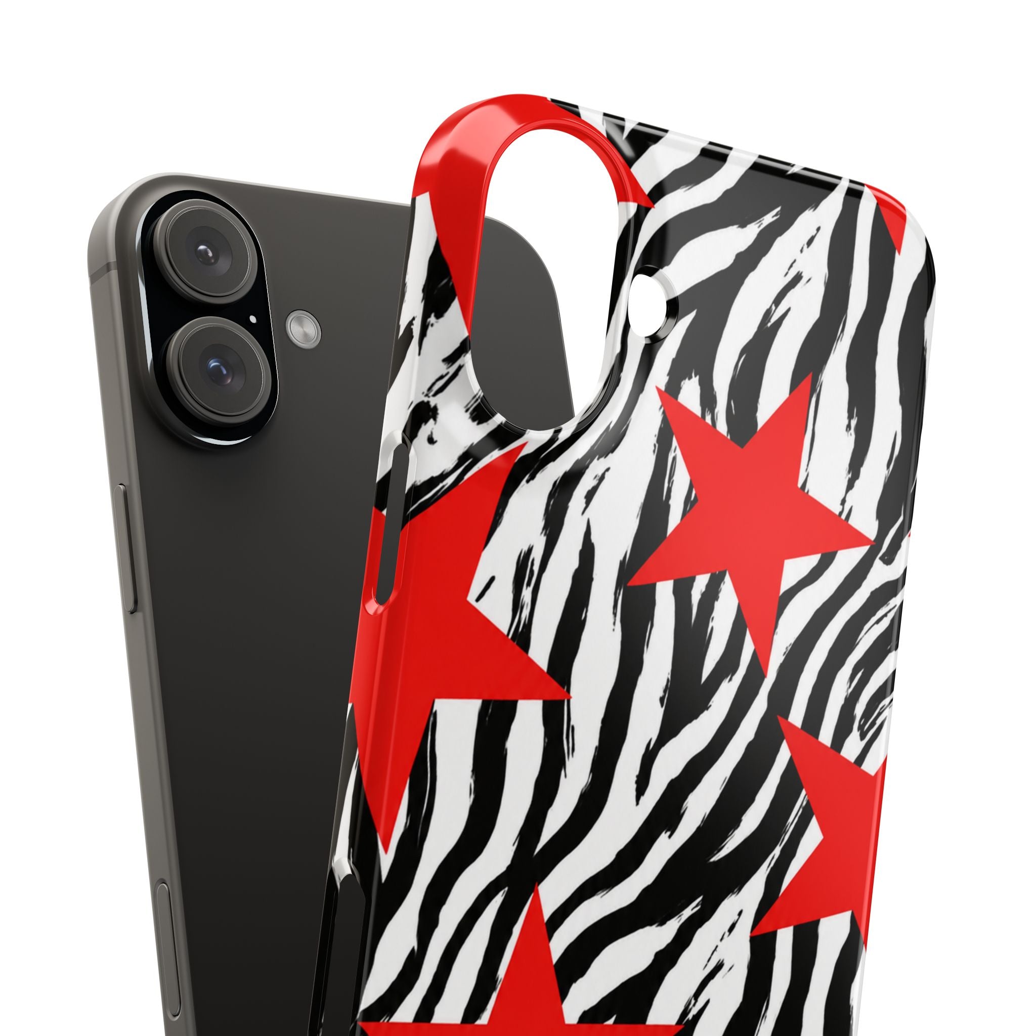 Retro Zebra Stars Phone Case