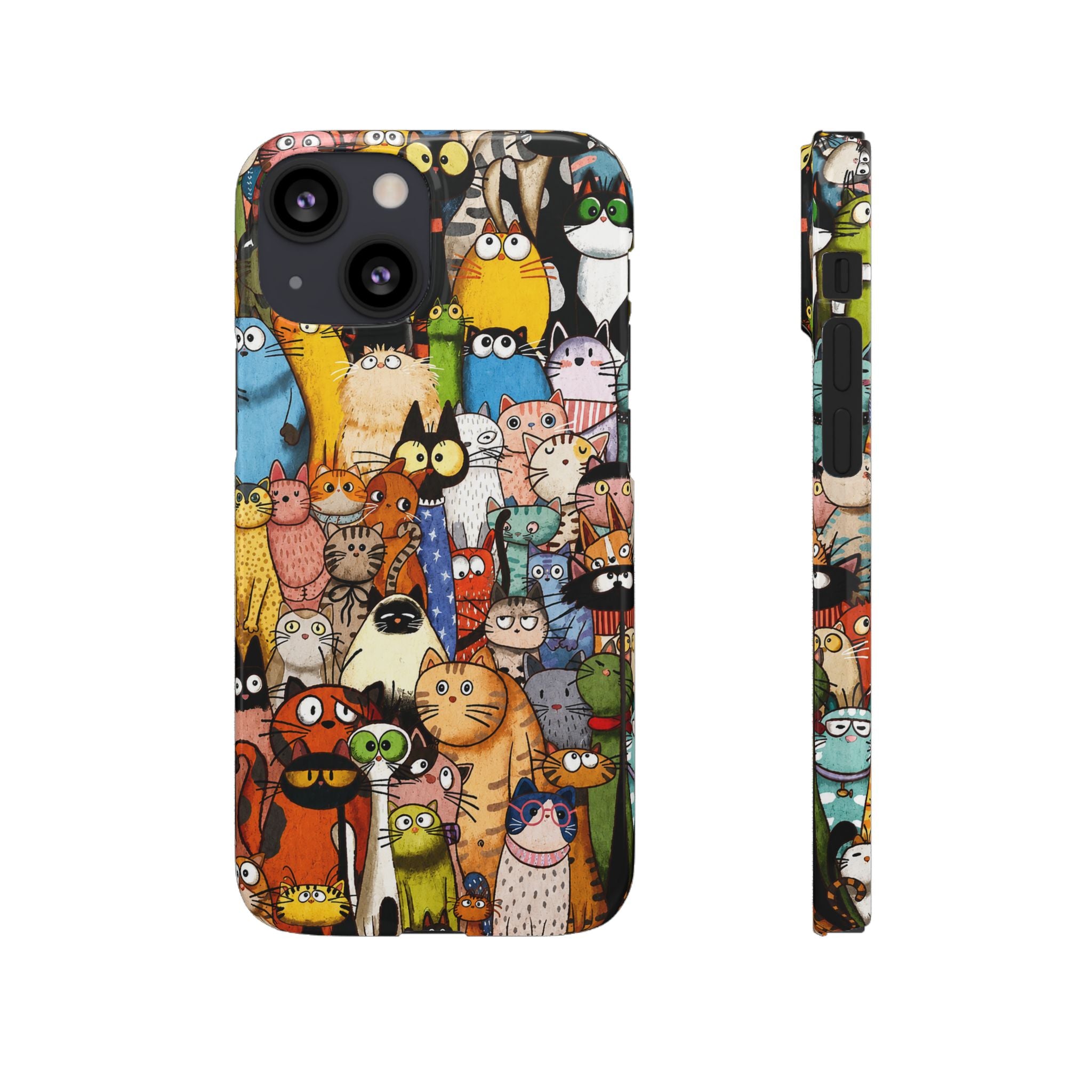 Cute Cat Pattern Phone Case