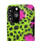 Neon Leopard Phone Case