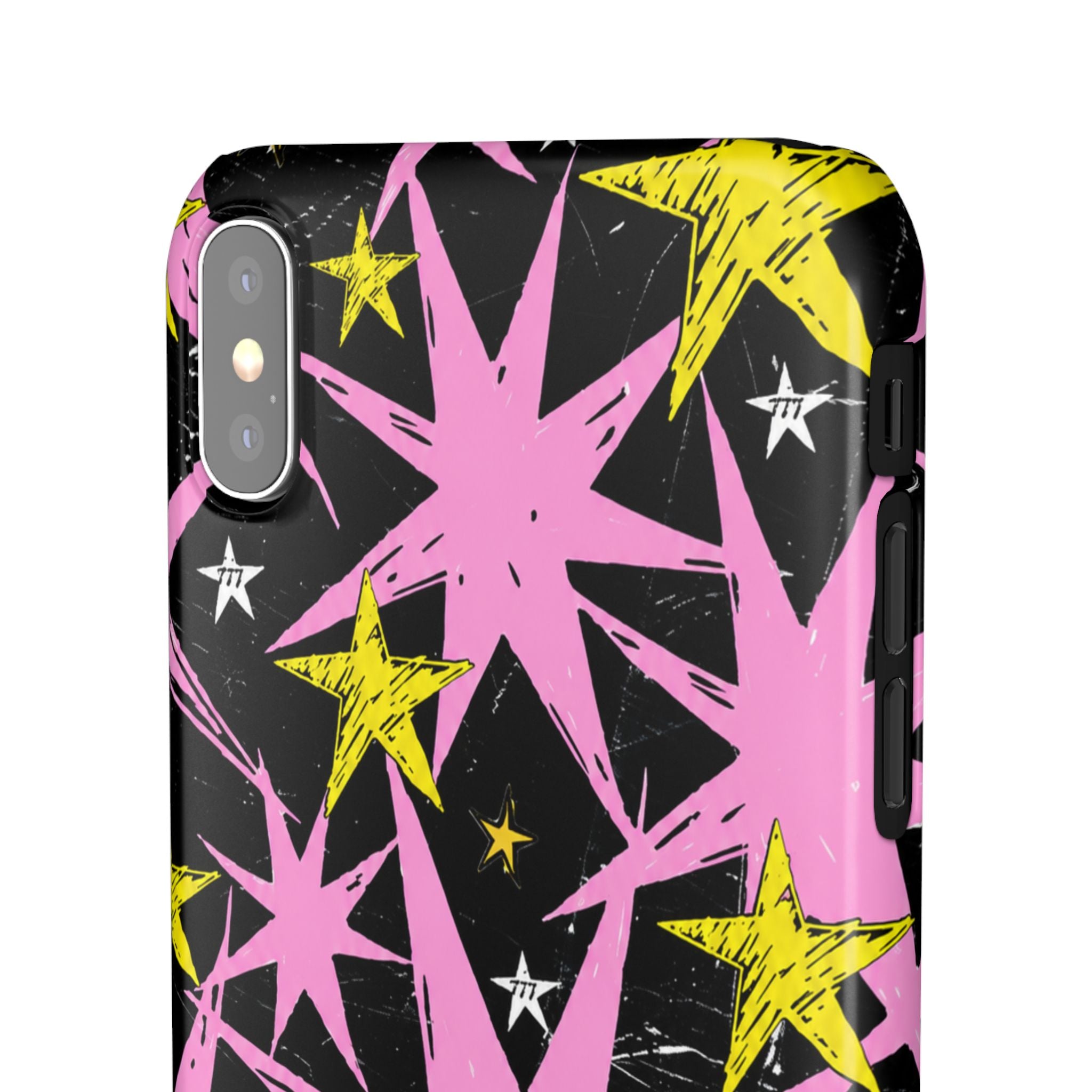 Pink Starburst Phone Case