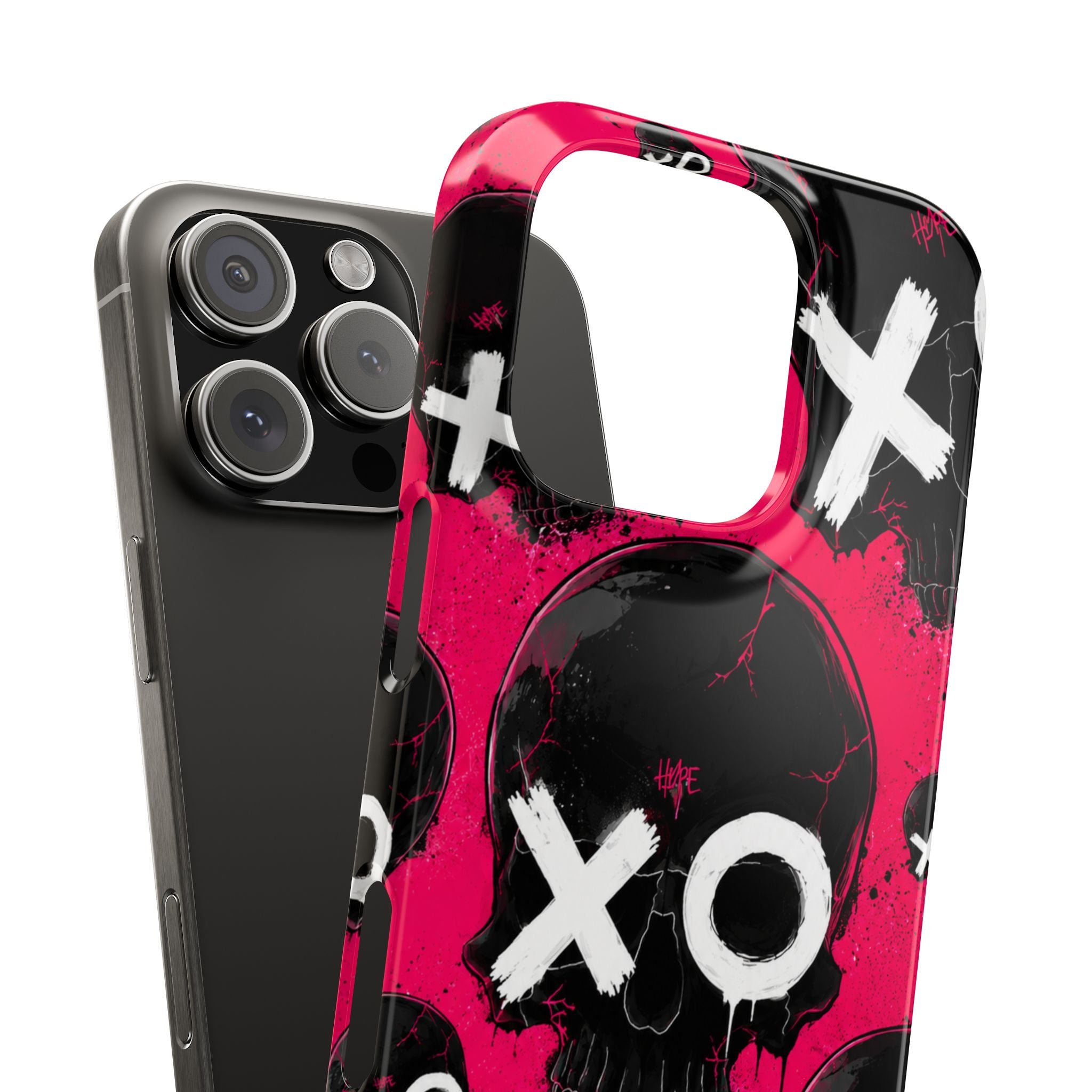 XO Skull Punk Phone Case