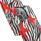Retro Zebra Stars Phone Case