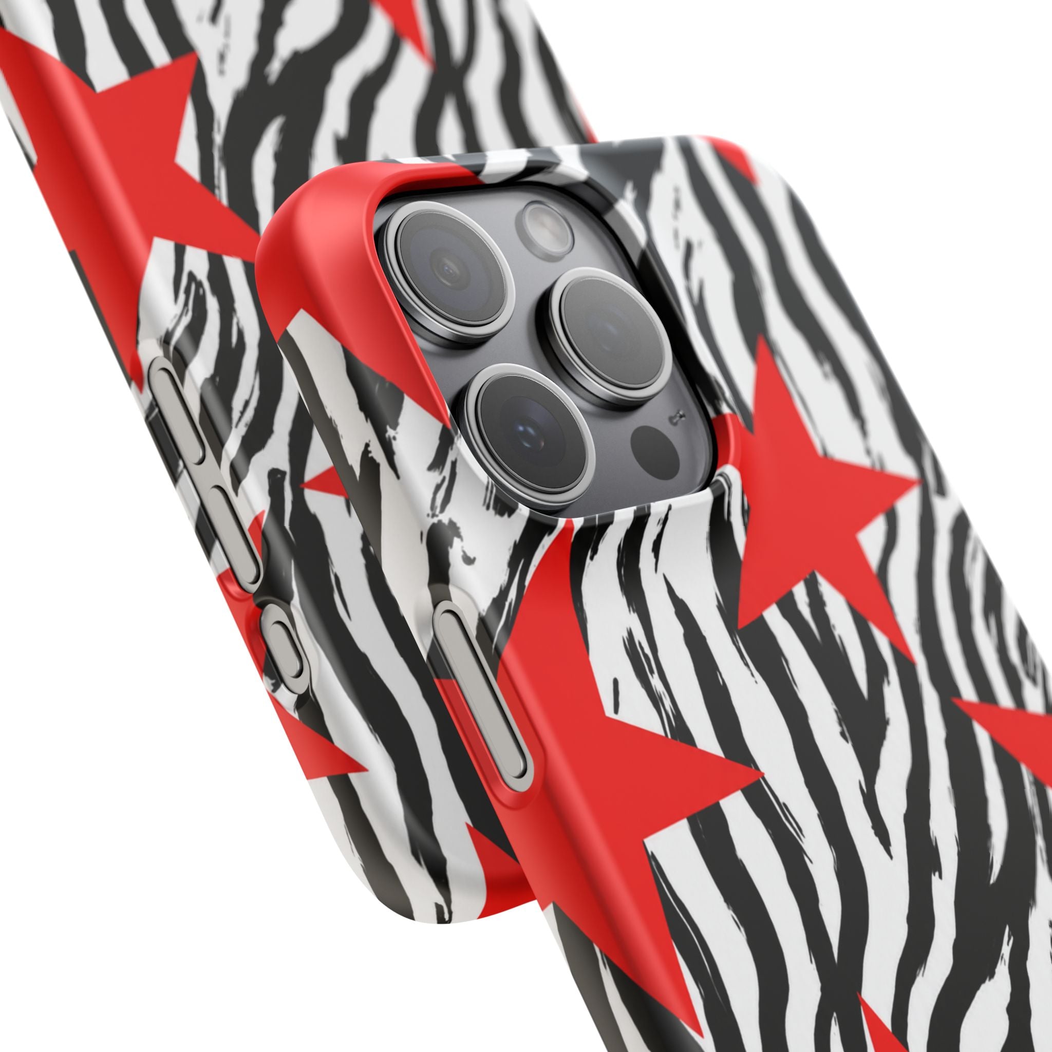 Retro Zebra Stars Phone Case