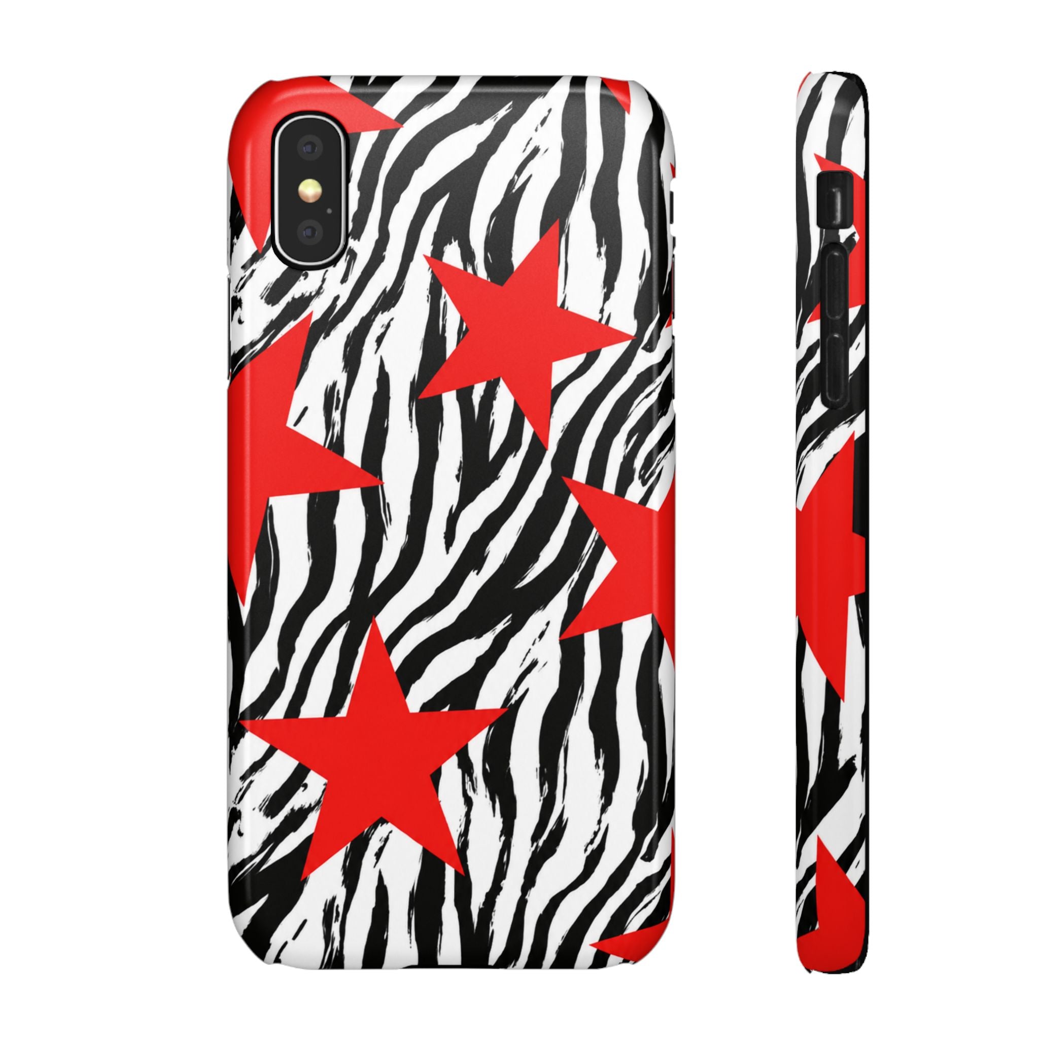 Retro Zebra Stars Phone Case