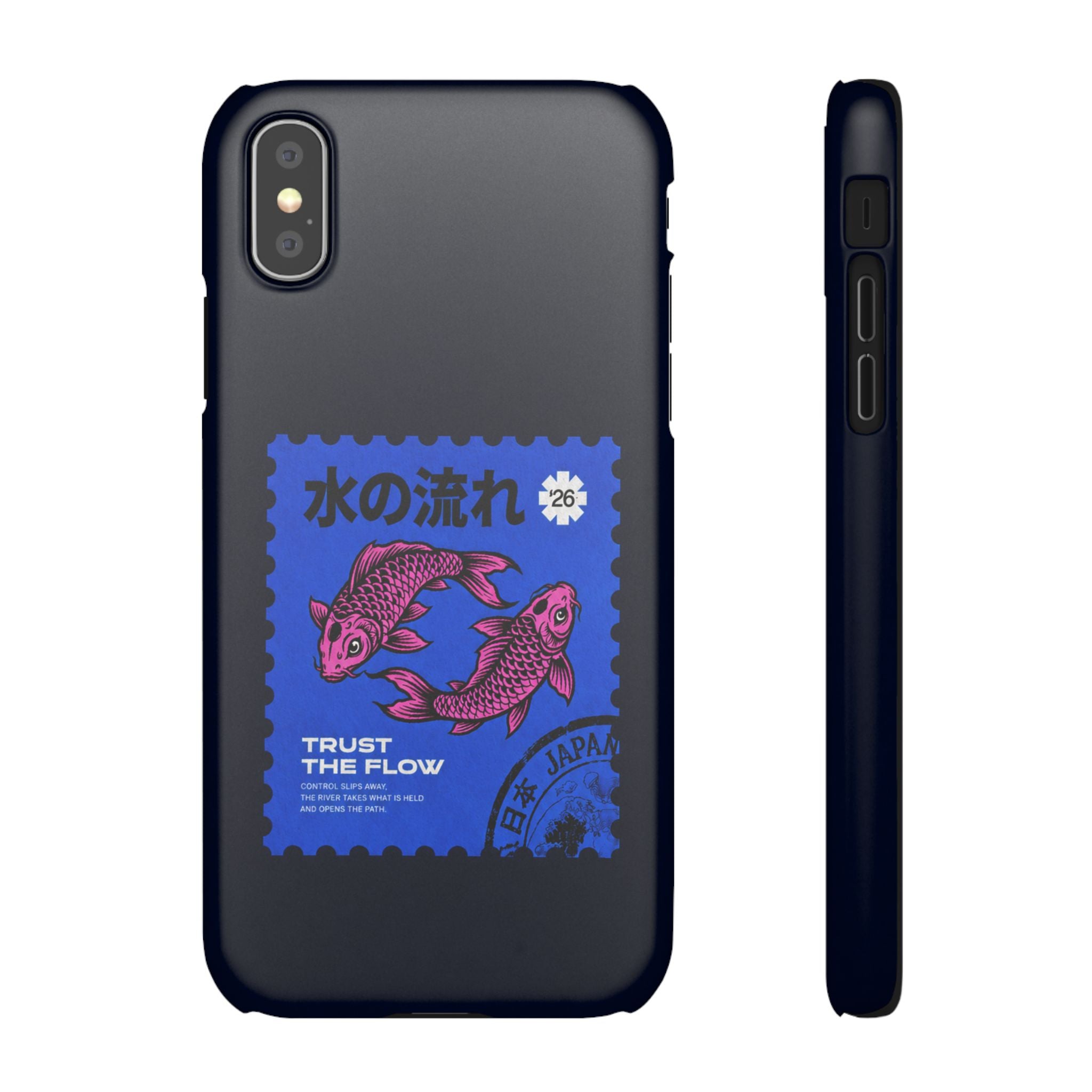 Trust The Flow Koi Phone Case
