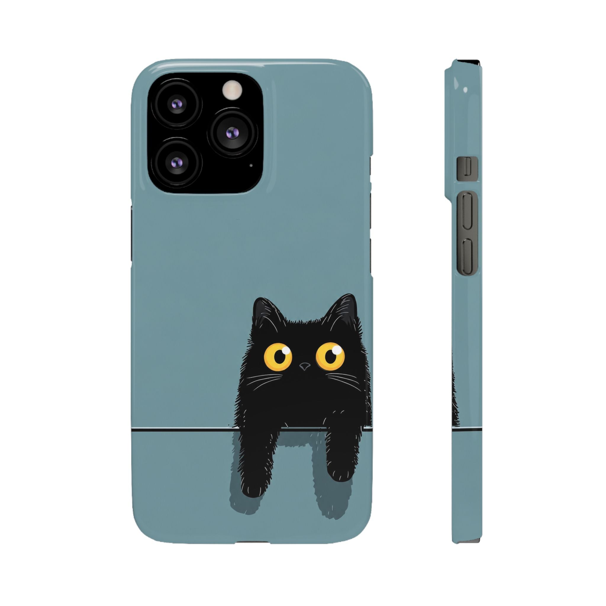 Cute Black Cat Phone Case