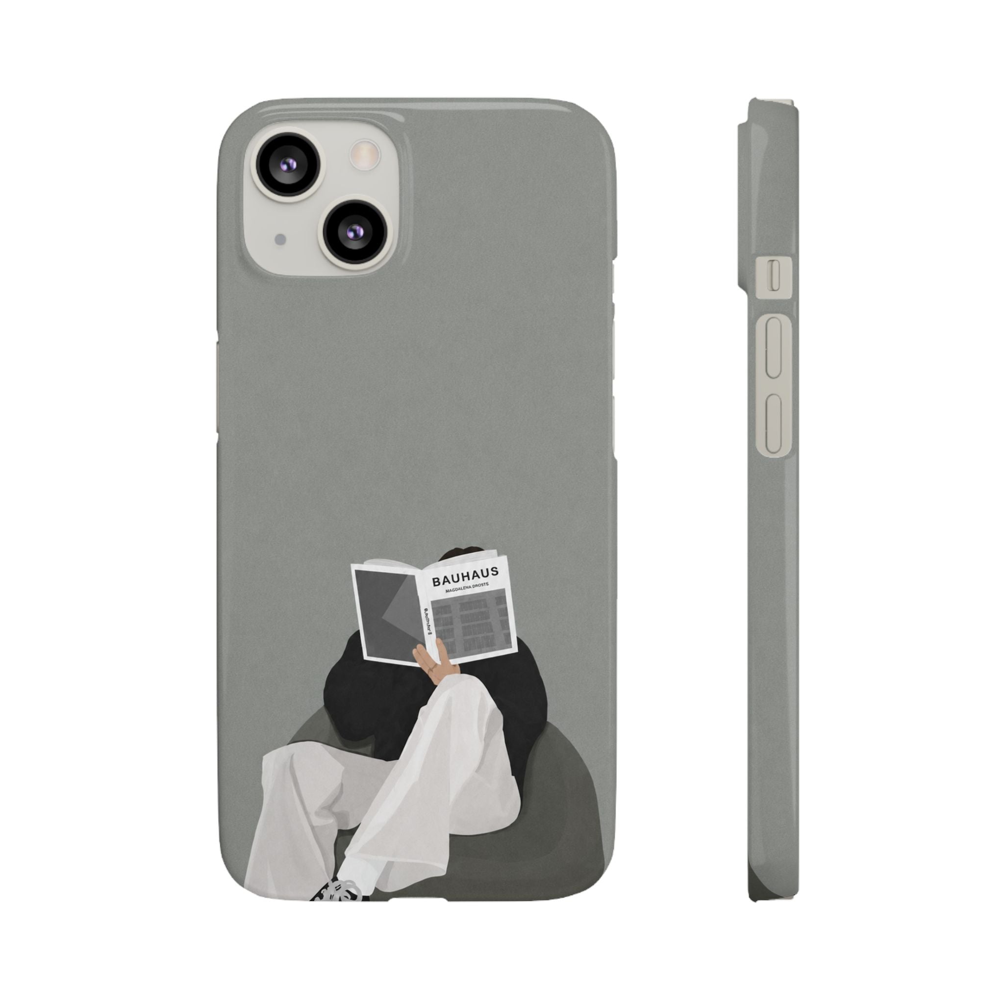 Quiet Pages – Minimalist Aesthetic Phone Case