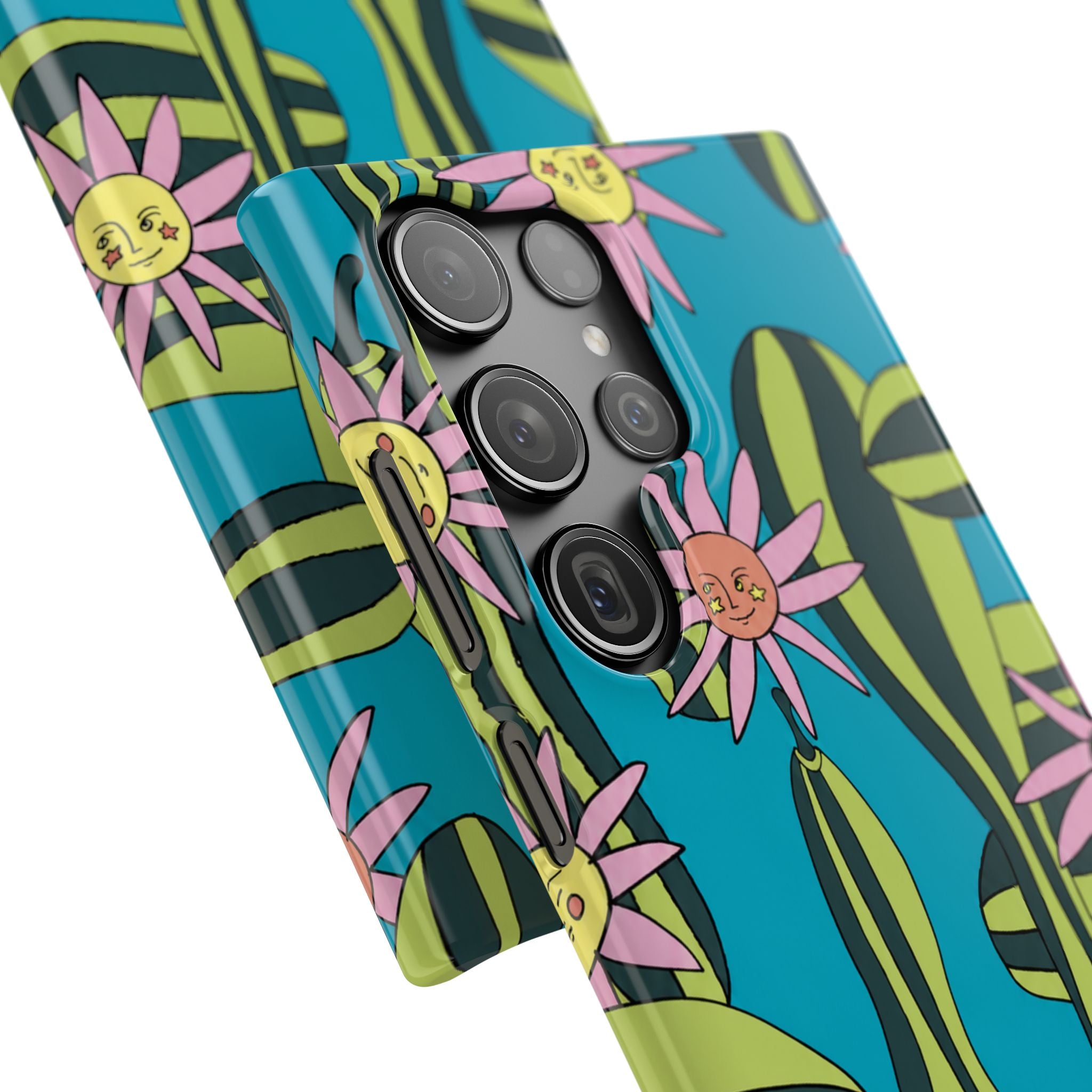 Whimsical Floral Garden Phone Case