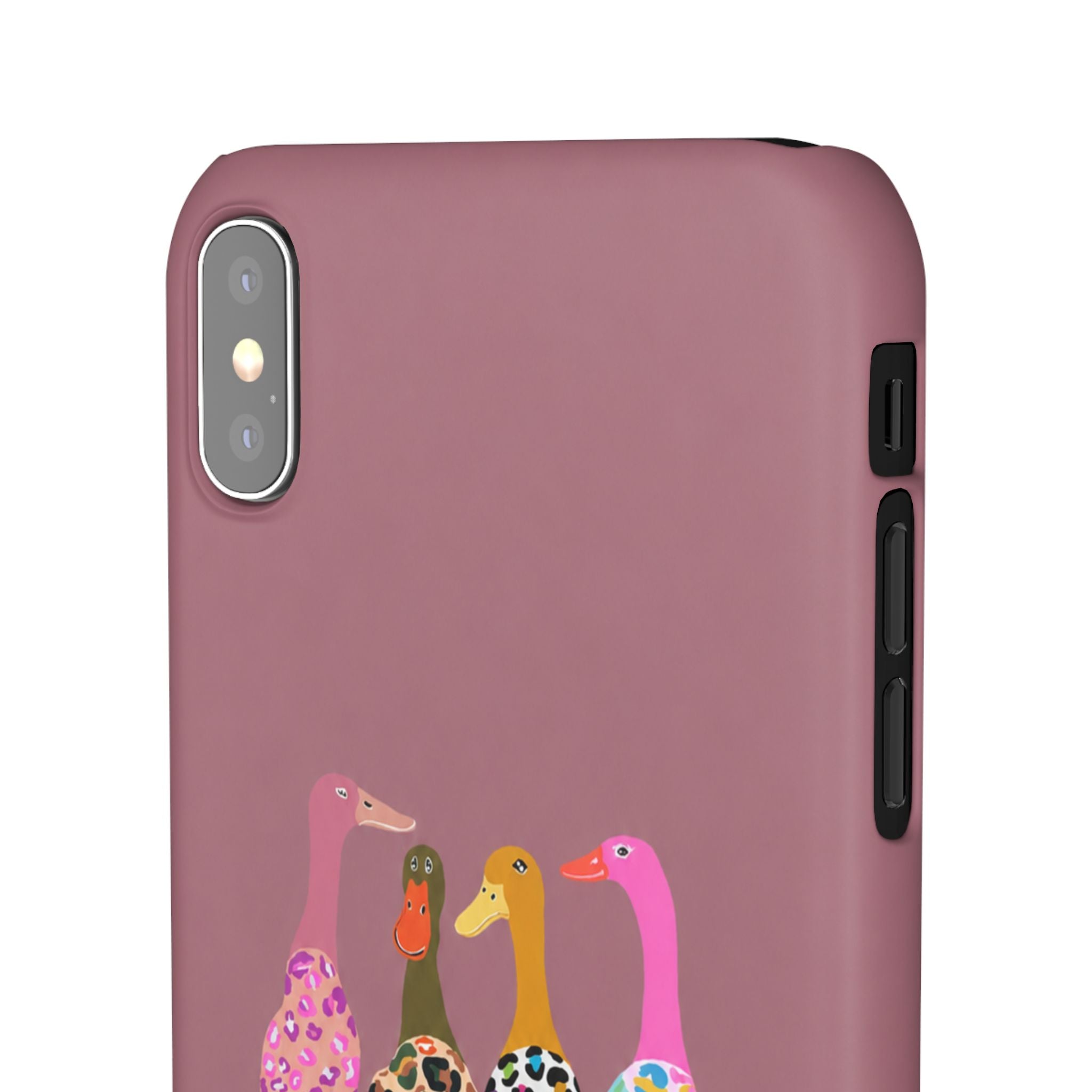 Colorful Leopard Ducks Phone Case