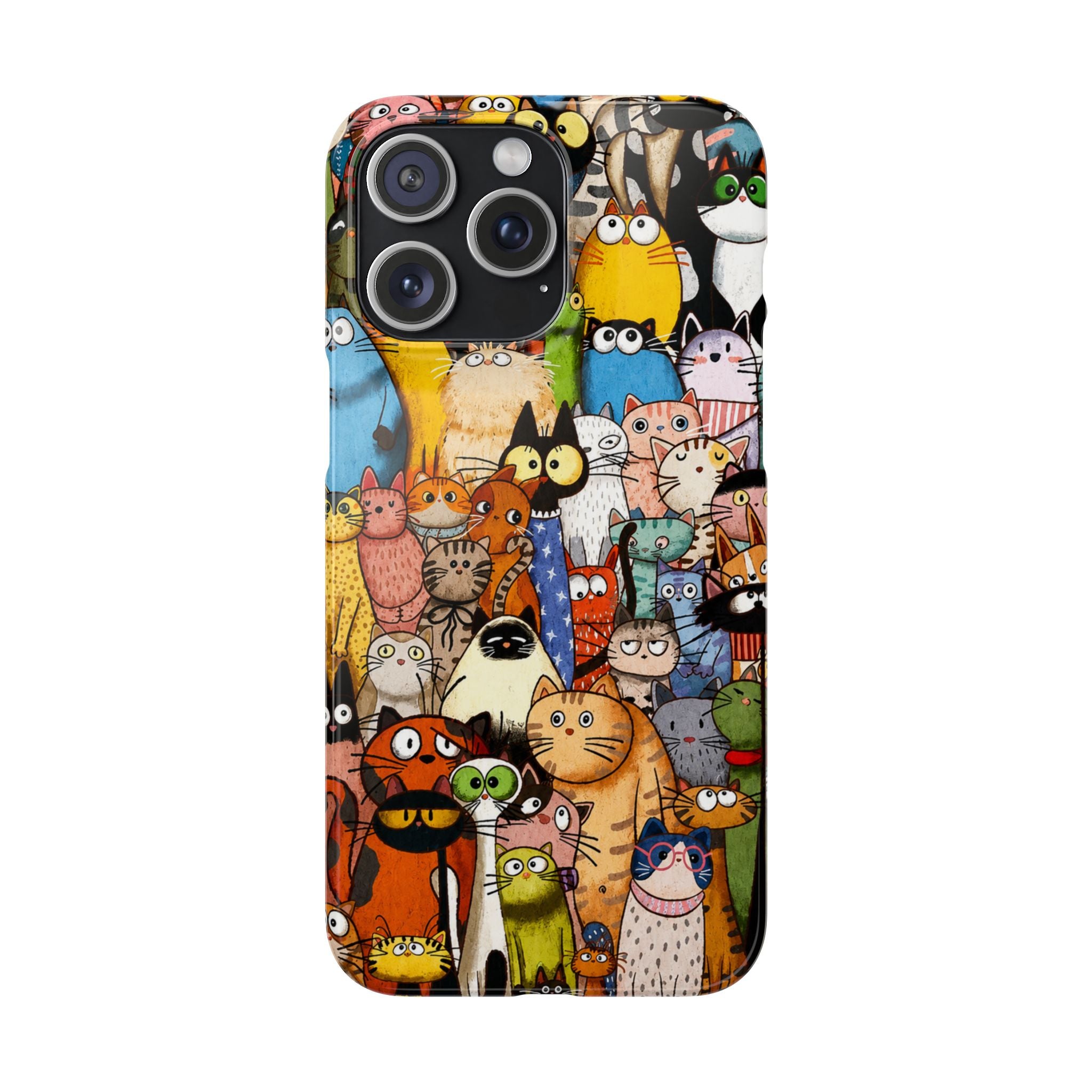 Cute Cat Pattern Phone Case
