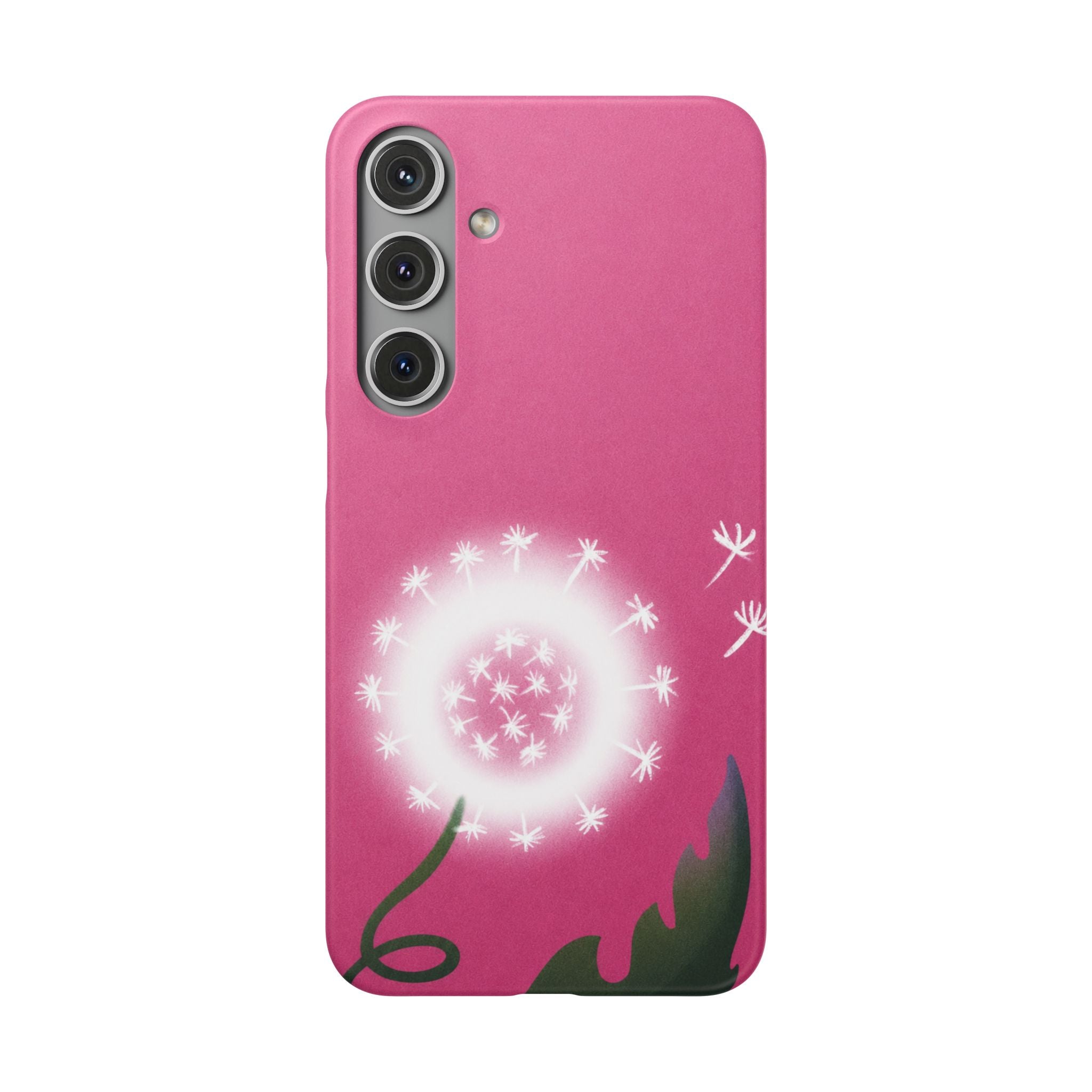 Pink Dandelion Phone Case