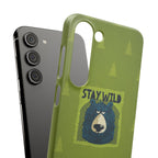 Stay Wild Bear Phone Case