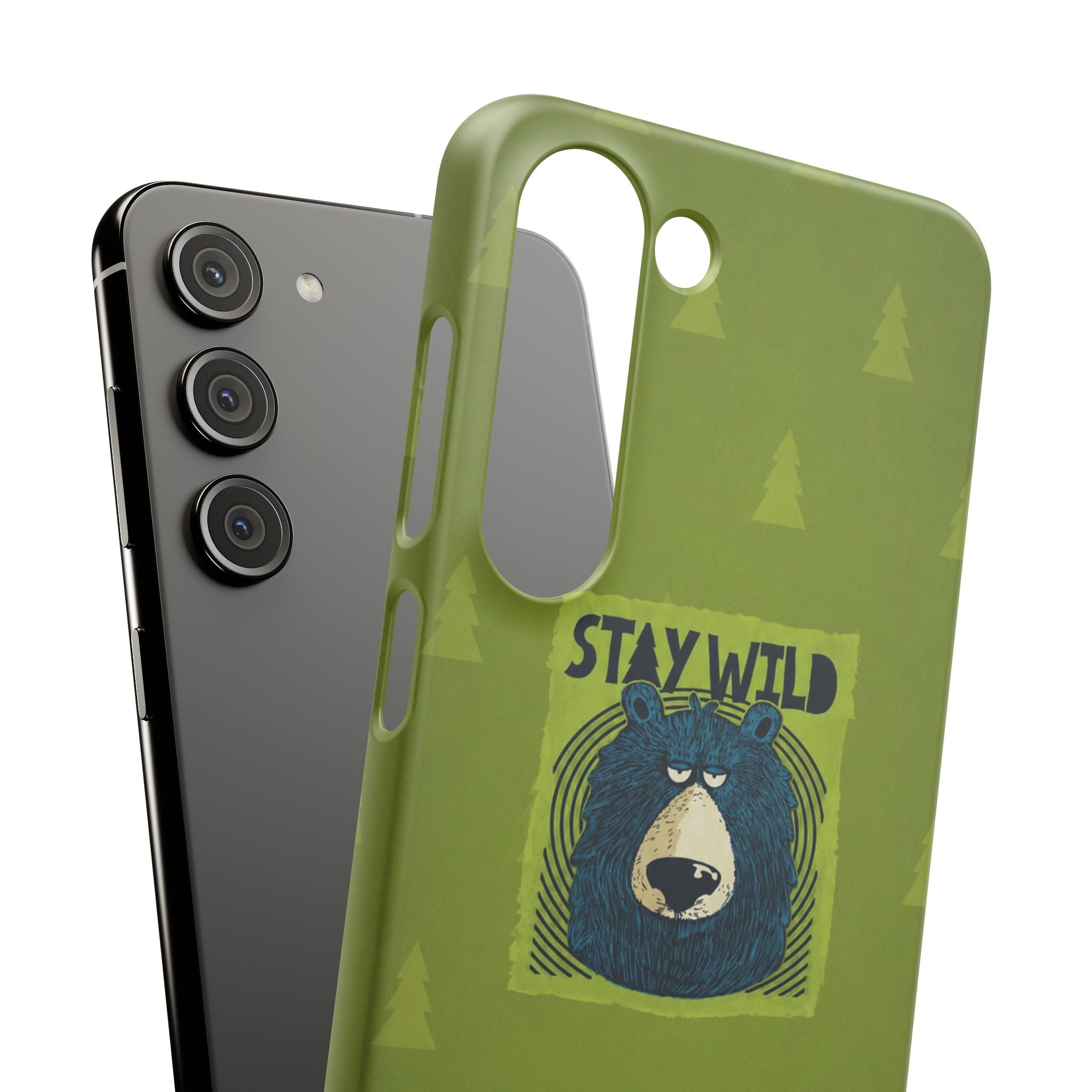 Stay Wild Bear Phone Case