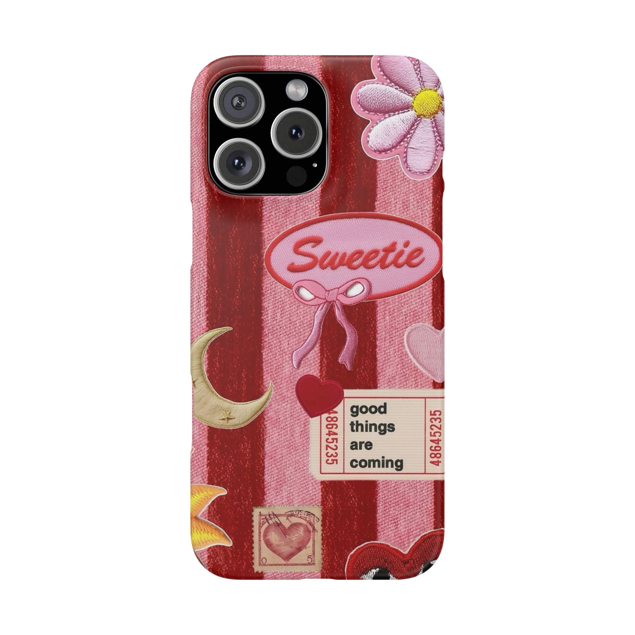 Coquette Patch Phone Case