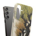 Serene Willow Landscape Phone Case