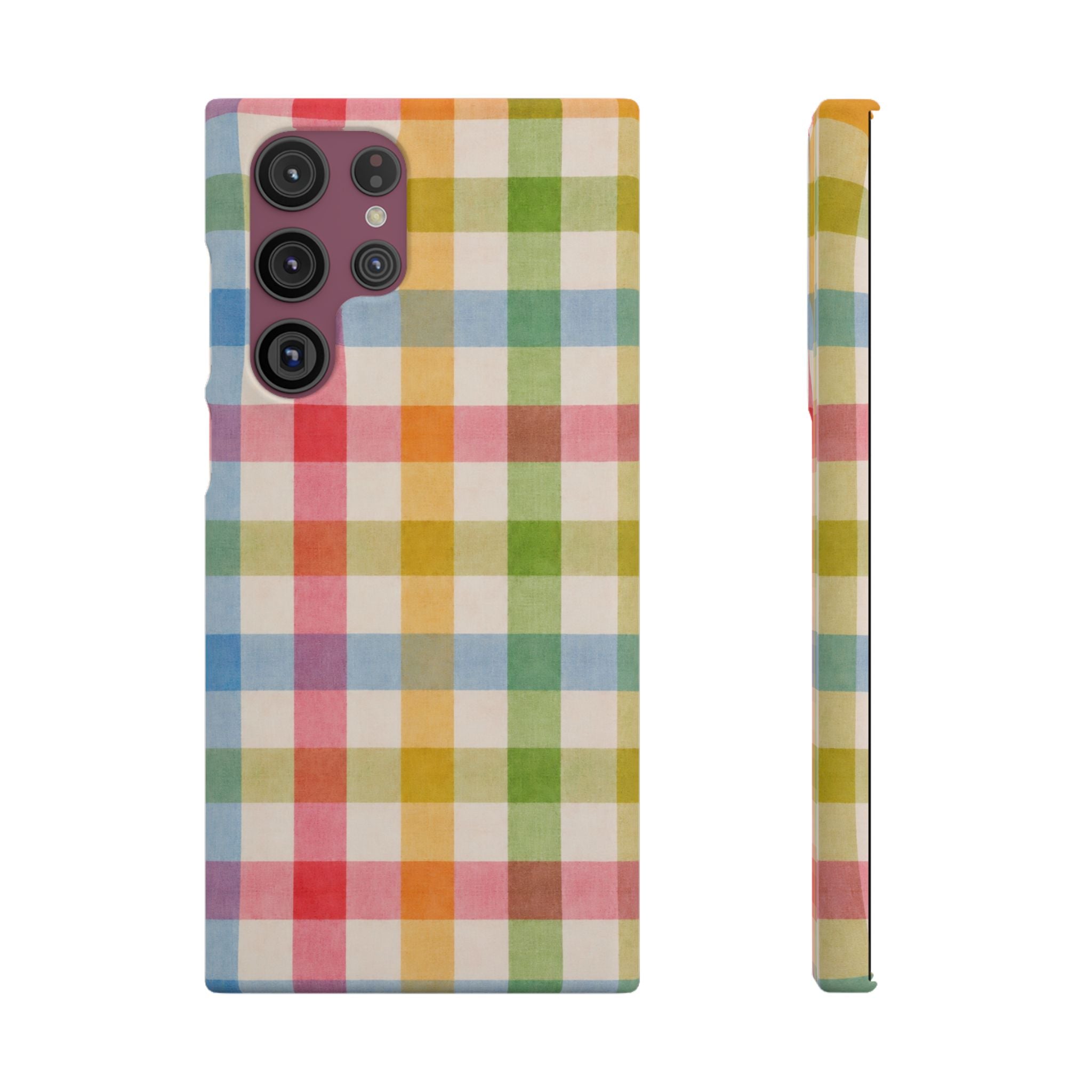 Pastel Plaid Phone Case