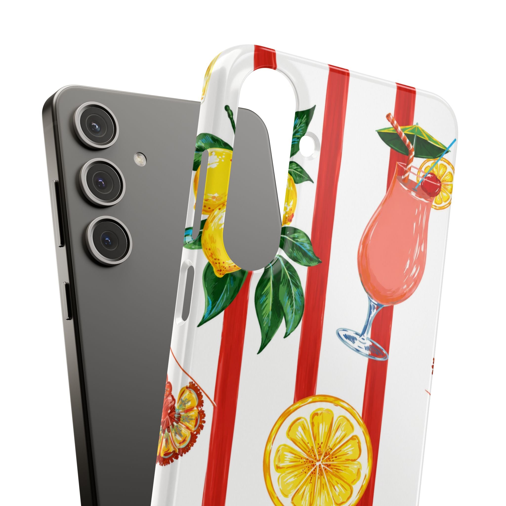 Lemon Coast – Summer Citrus Phone Case