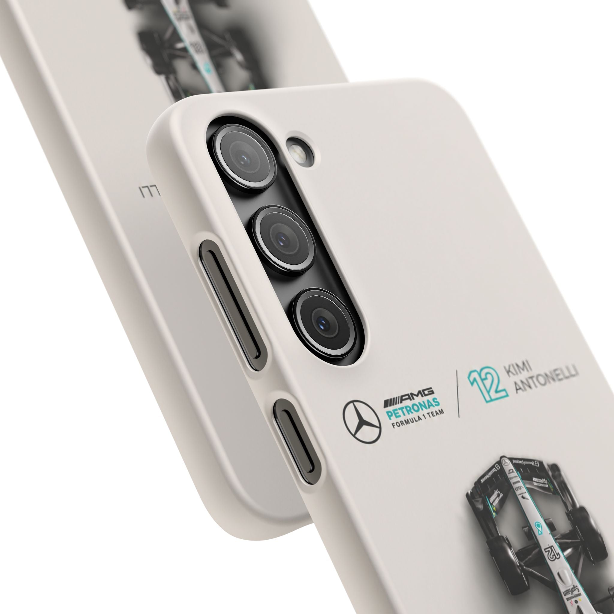 Silver Formula Racing Phone Case