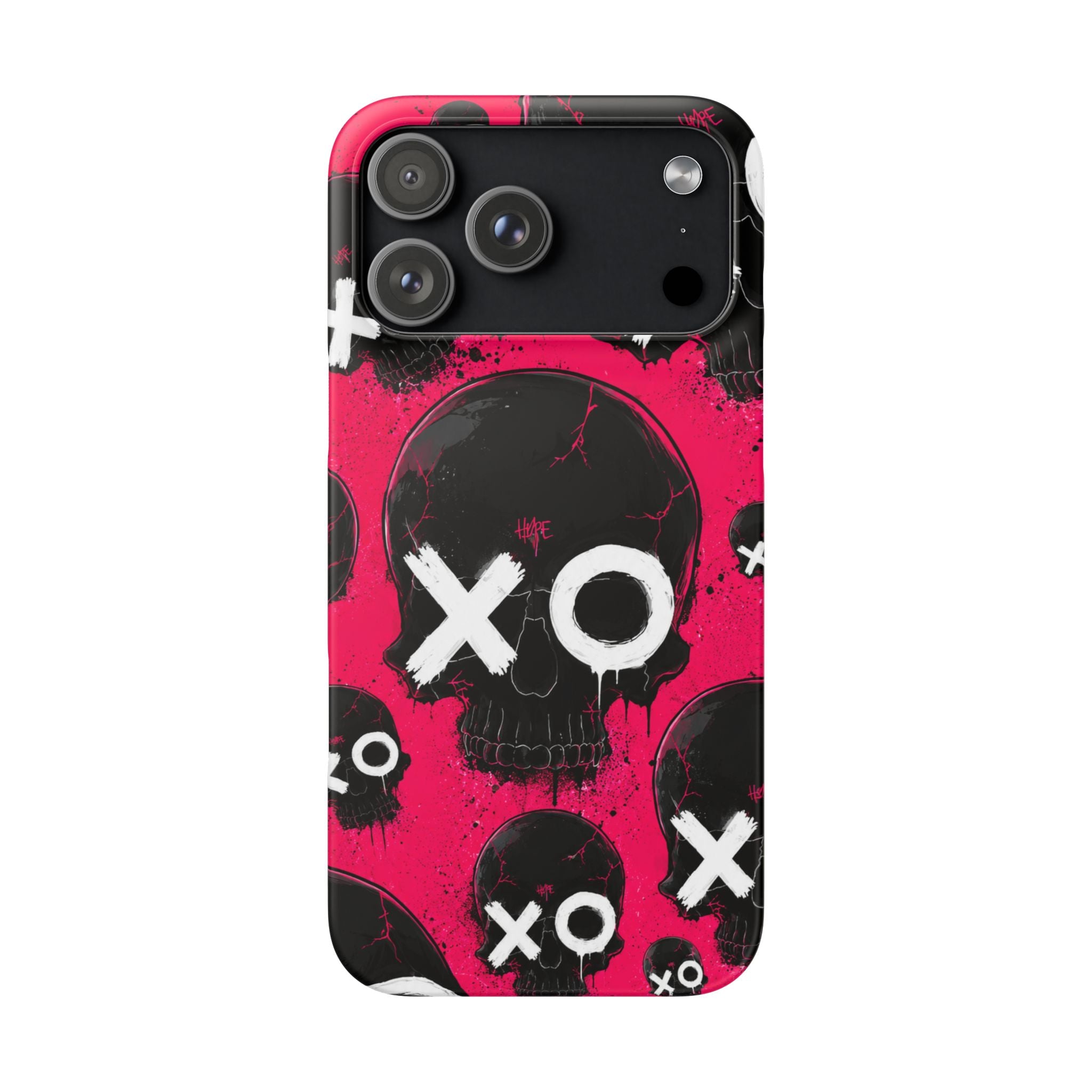 XO Skull Punk Phone Case