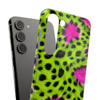 Neon Leopard Phone Case