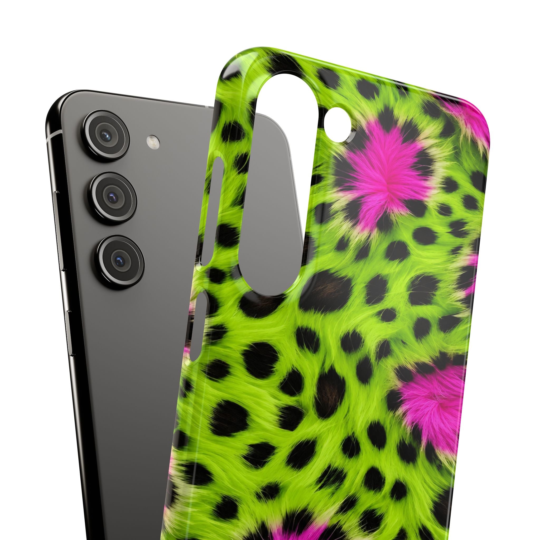 Neon Leopard Phone Case