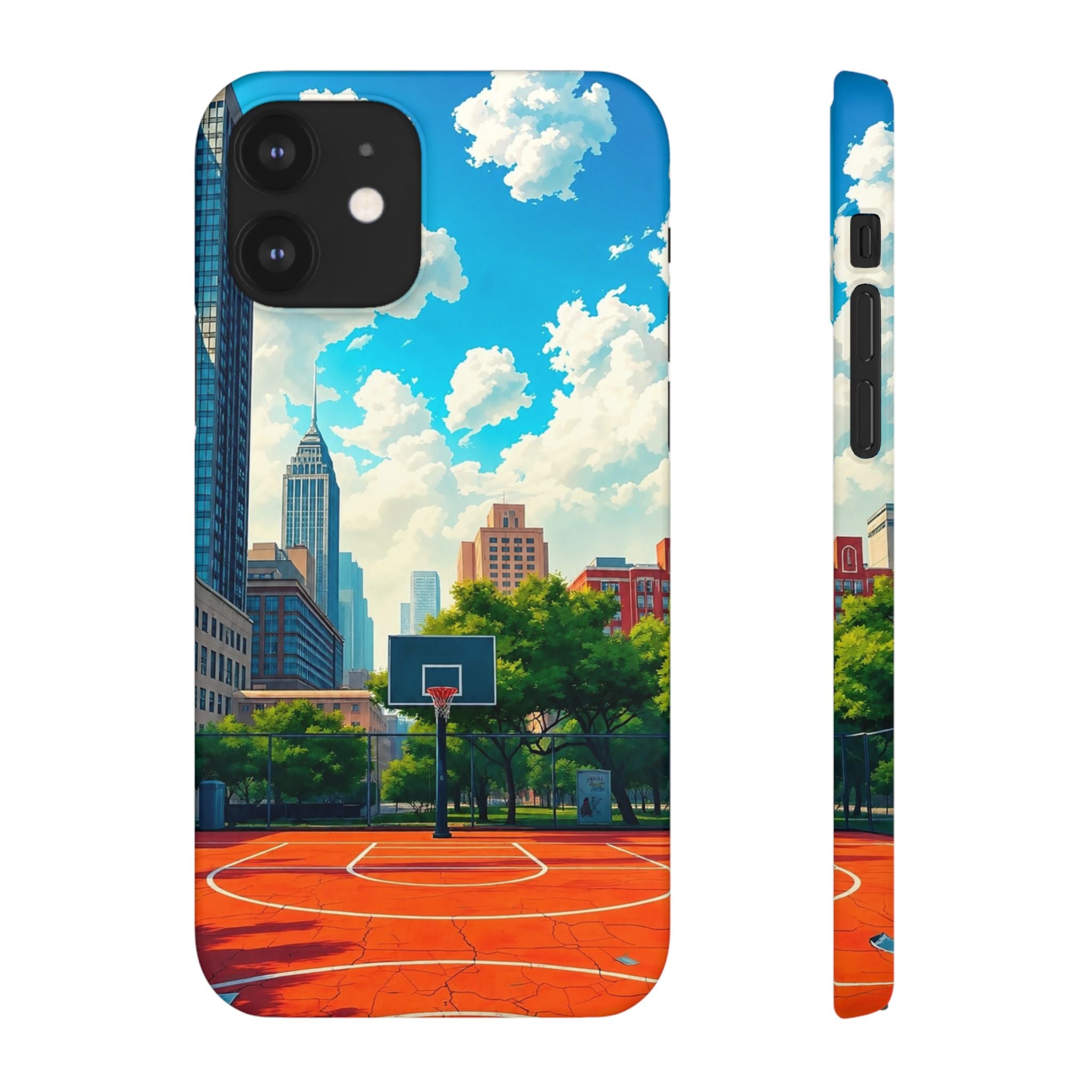 Urban Basketball Court Phone Case