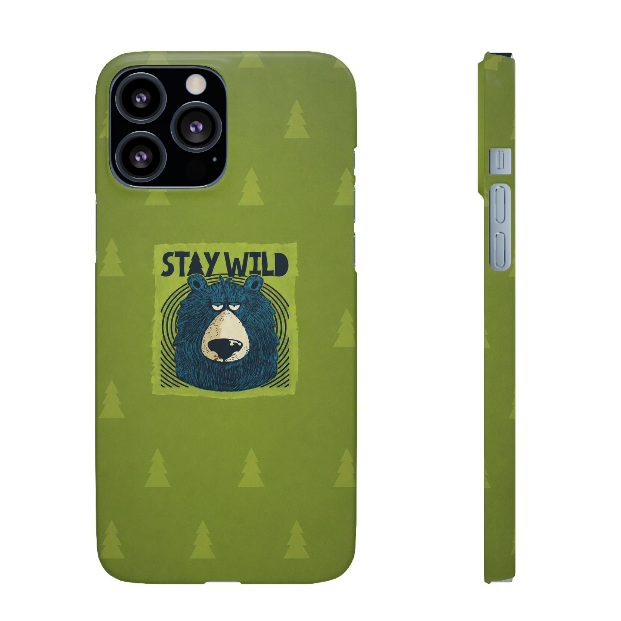 Stay Wild Bear Phone Case