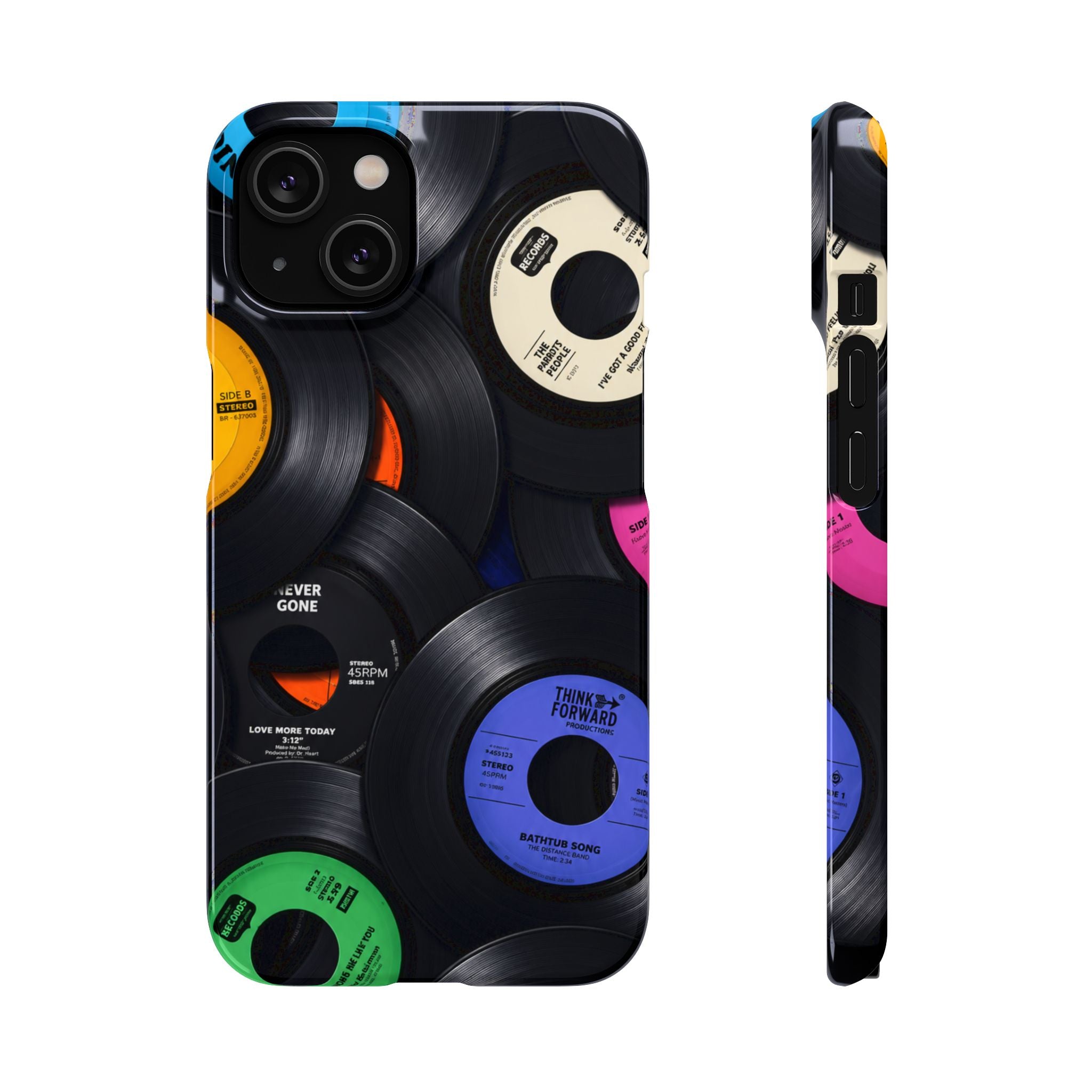 Vintage Vinyl Records Phone Case