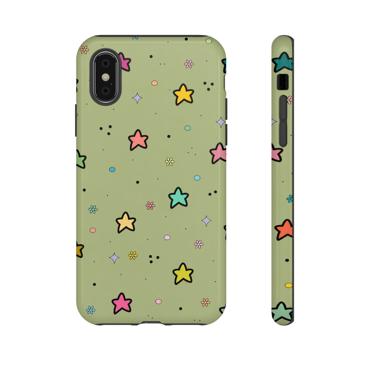 Cosmic Star Doodle Phone Case
