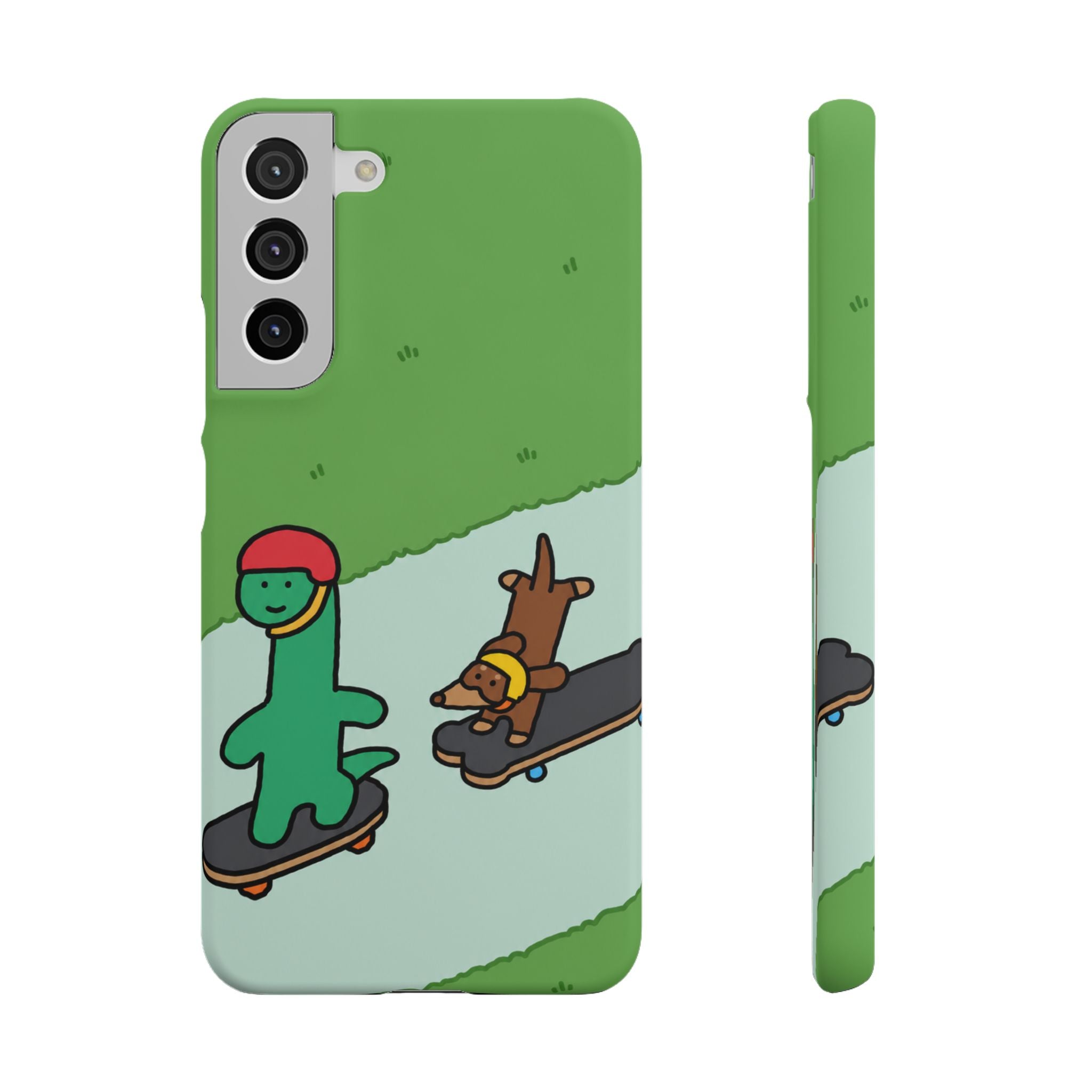 Skater Dino Phone Case