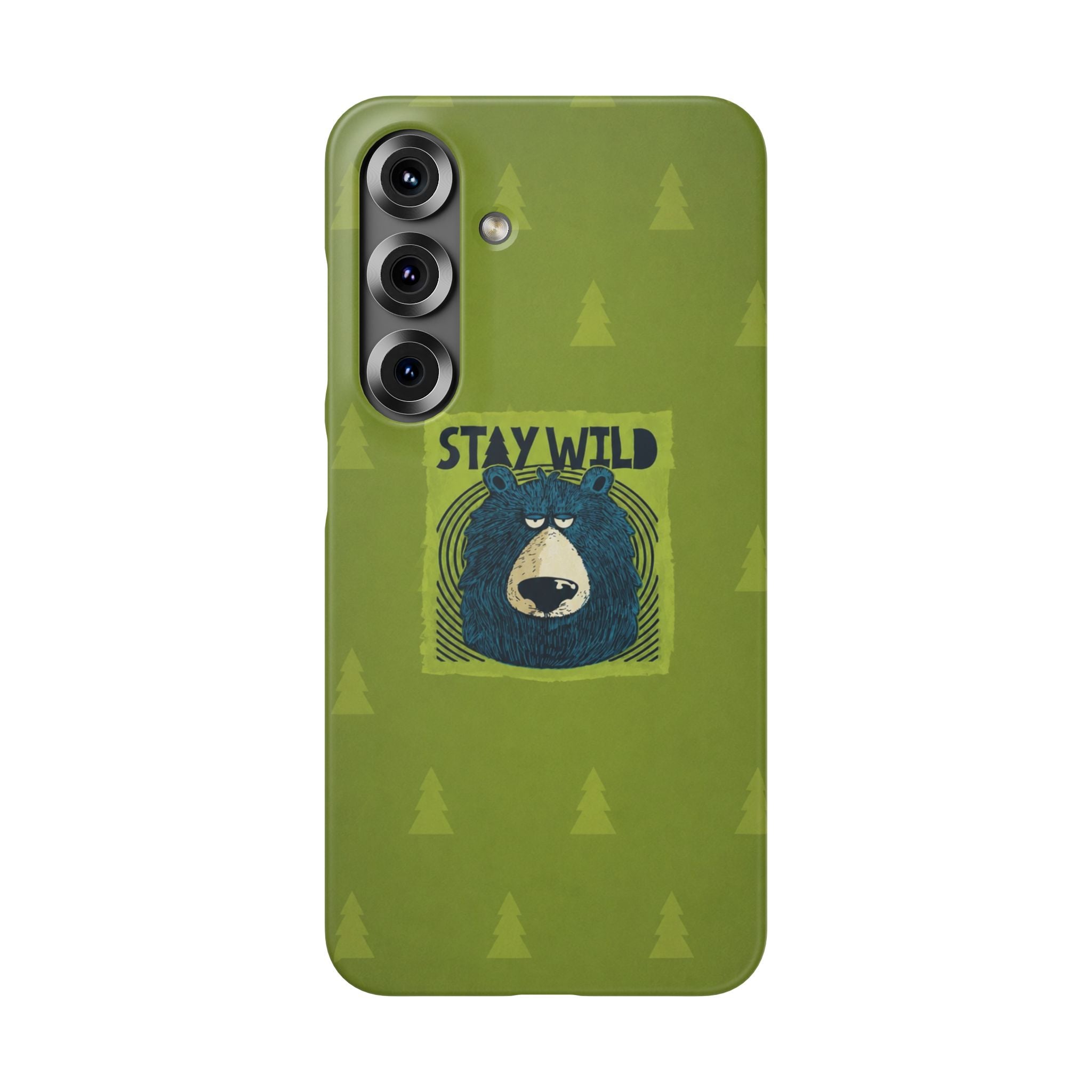 Stay Wild Bear Phone Case