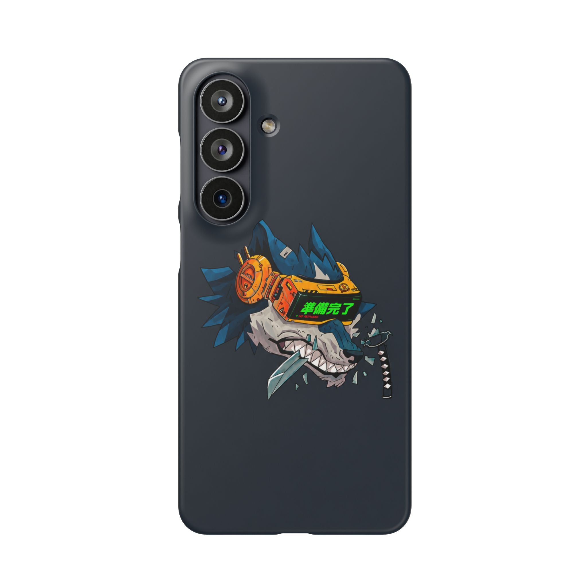 Cyberpunk Wolf Phone Case