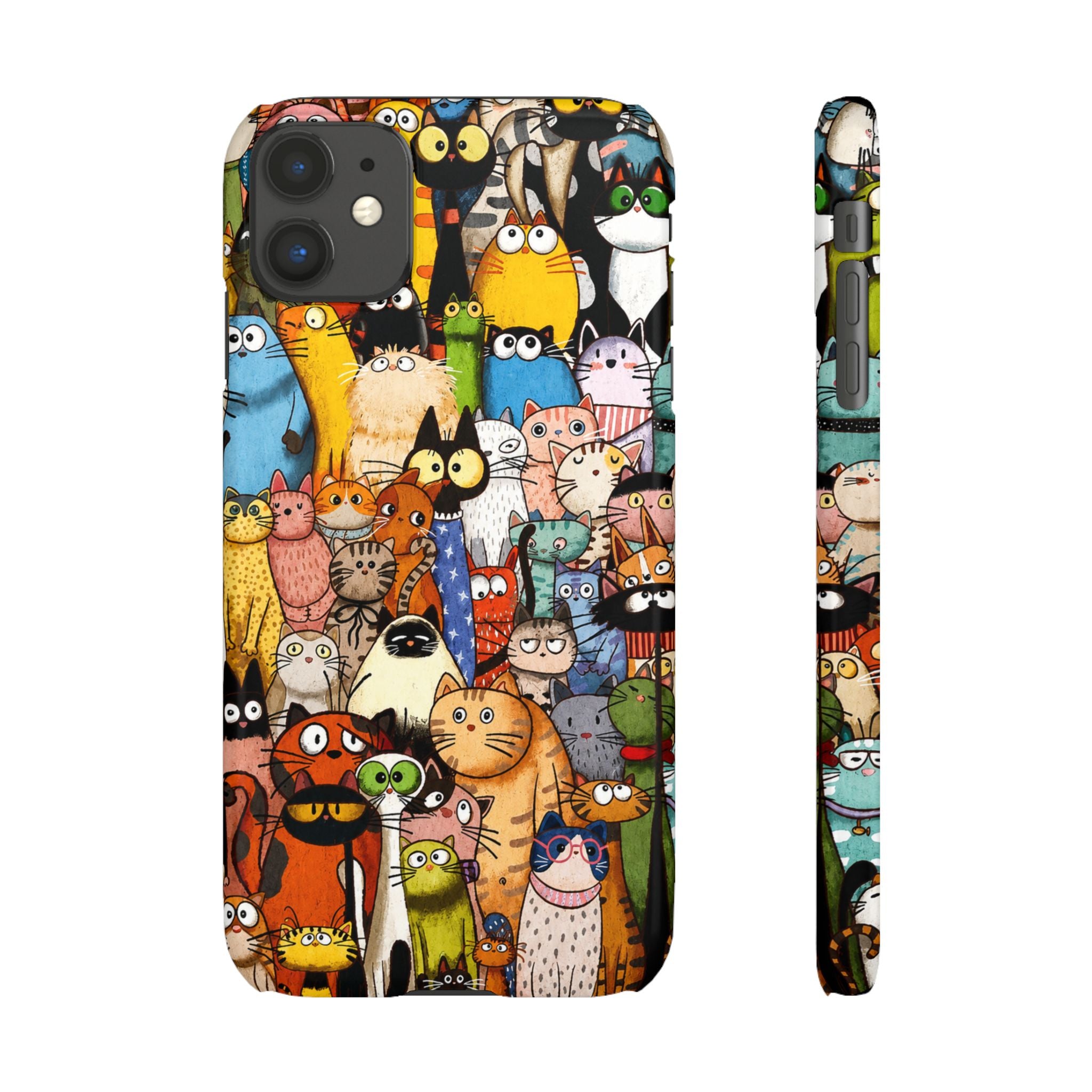 Cute Cat Pattern Phone Case