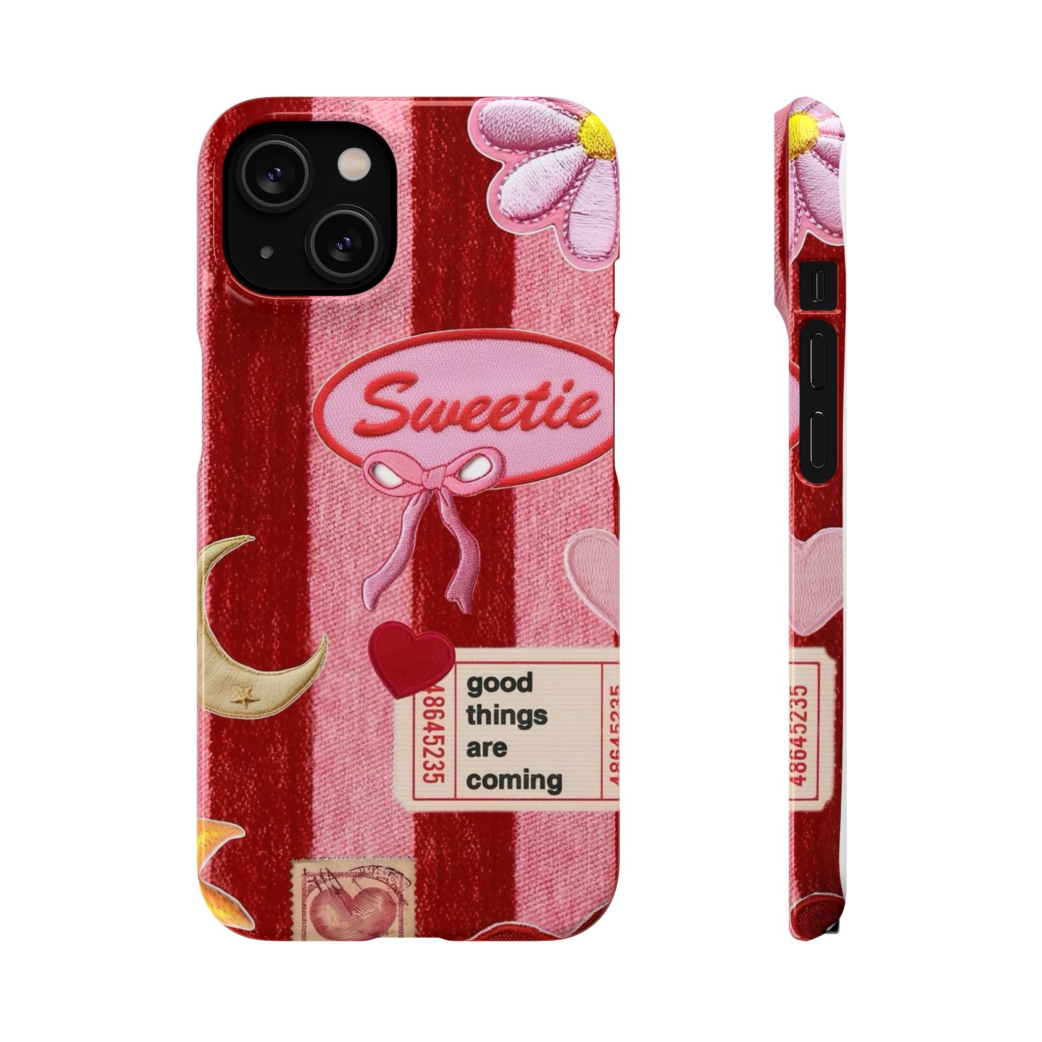 Coquette Patch Phone Case