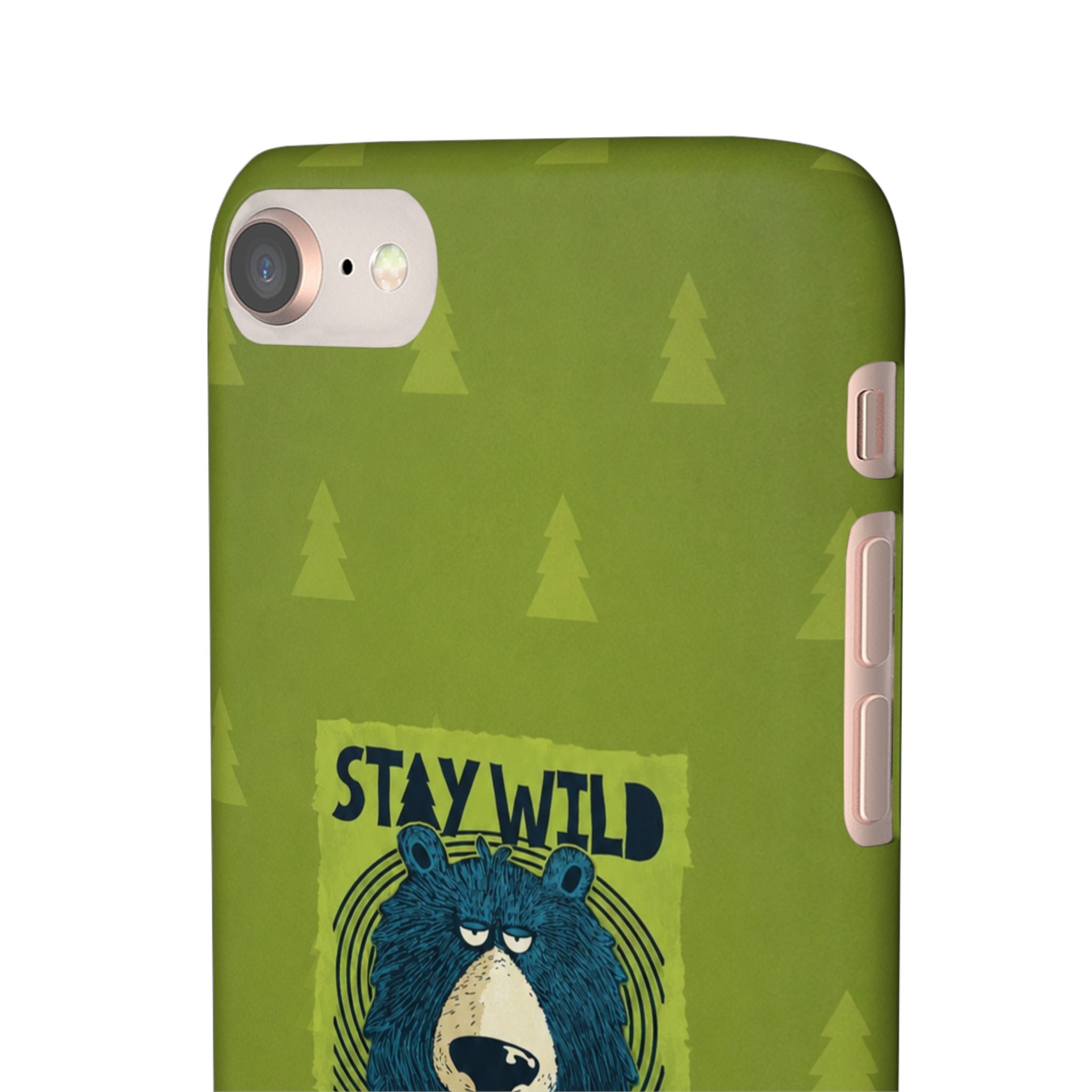 Stay Wild Bear Phone Case