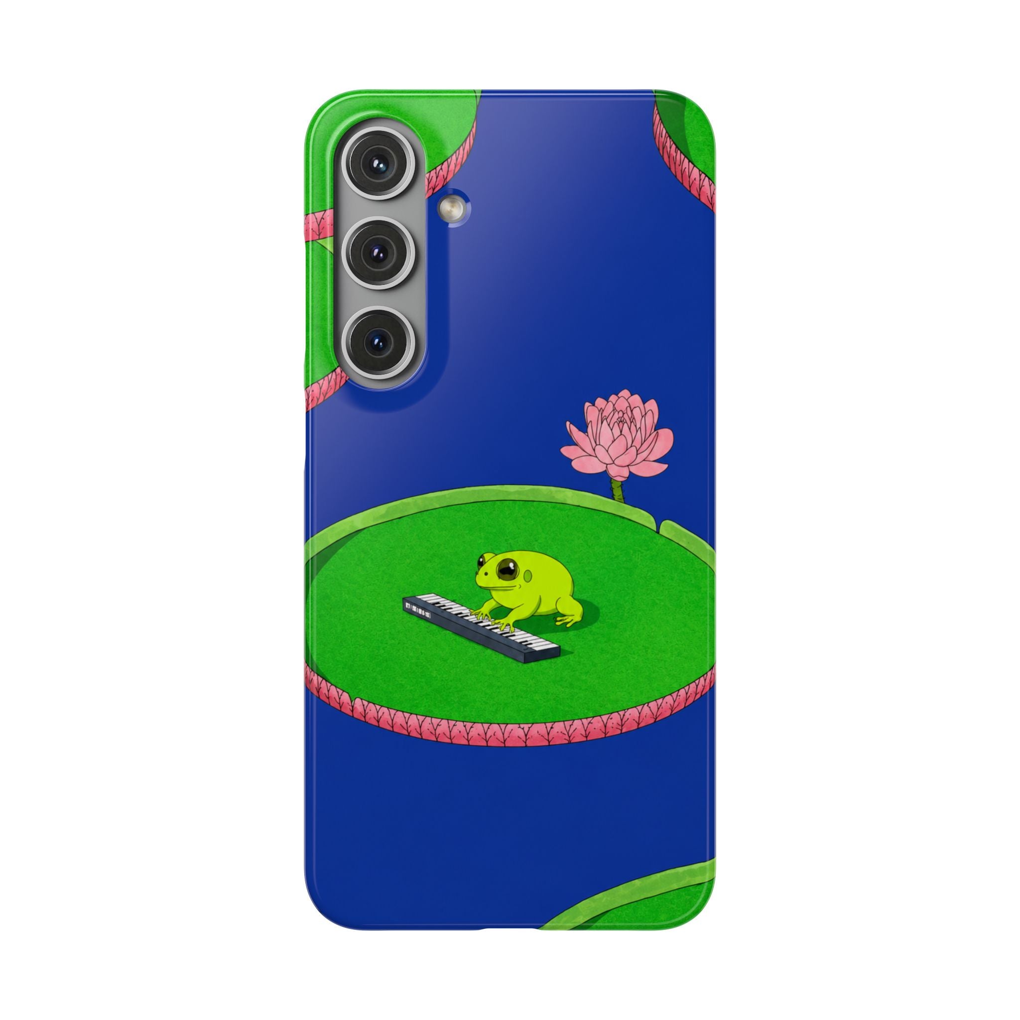 Frog Piano Phone Case