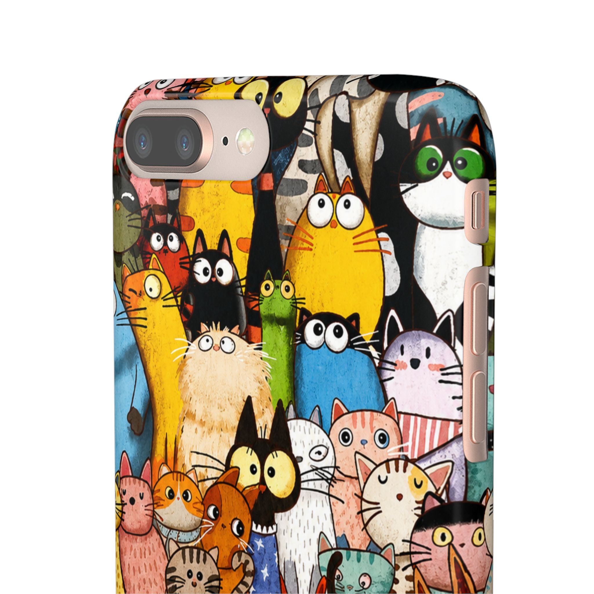 Cute Cat Pattern Phone Case