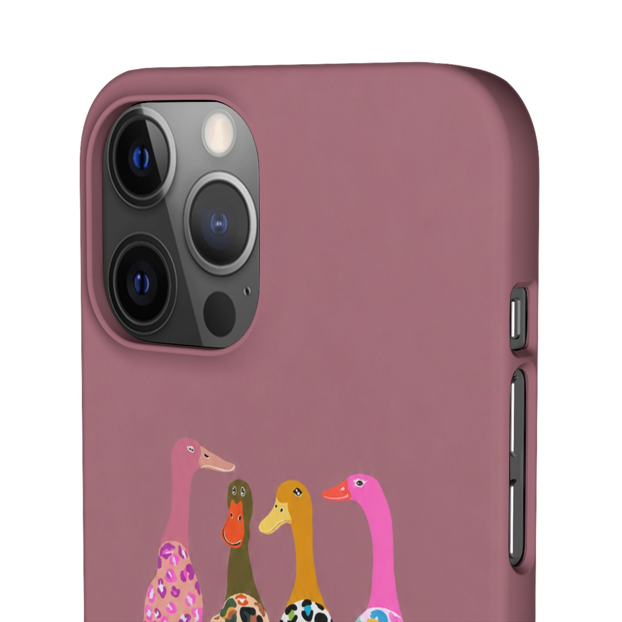 Colorful Leopard Ducks Phone Case