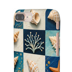 Coastal Seashell Mosaic Phone Case