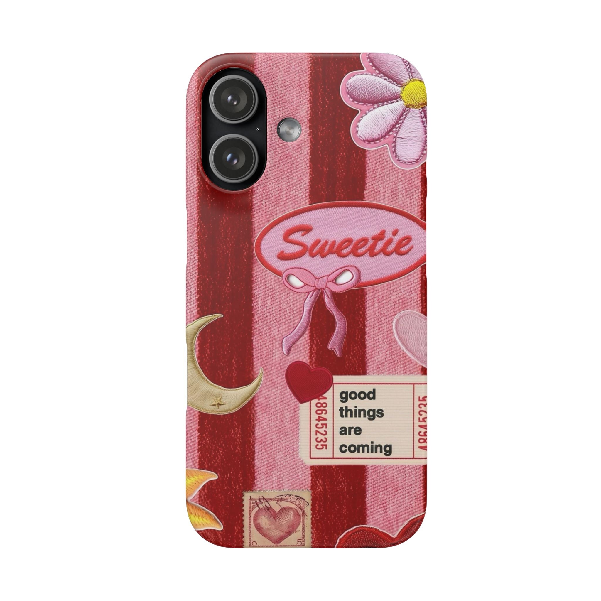 Coquette Patch Phone Case