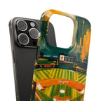 Abstract Baseball Stadium Phone Case