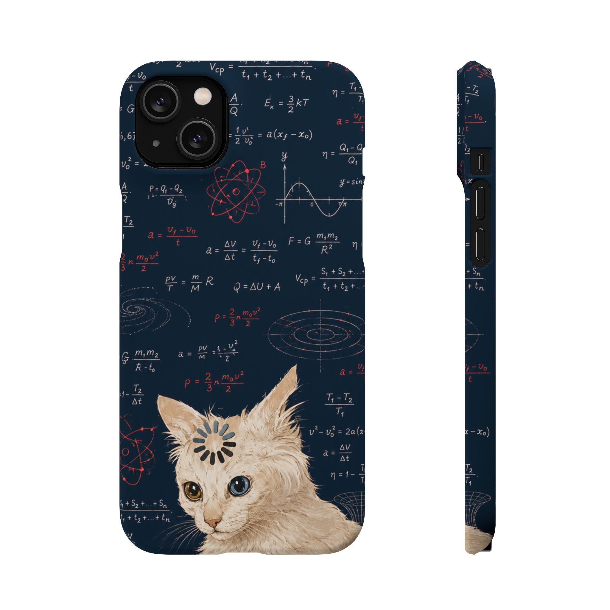 Quantum Kitty Physics Phone Case
