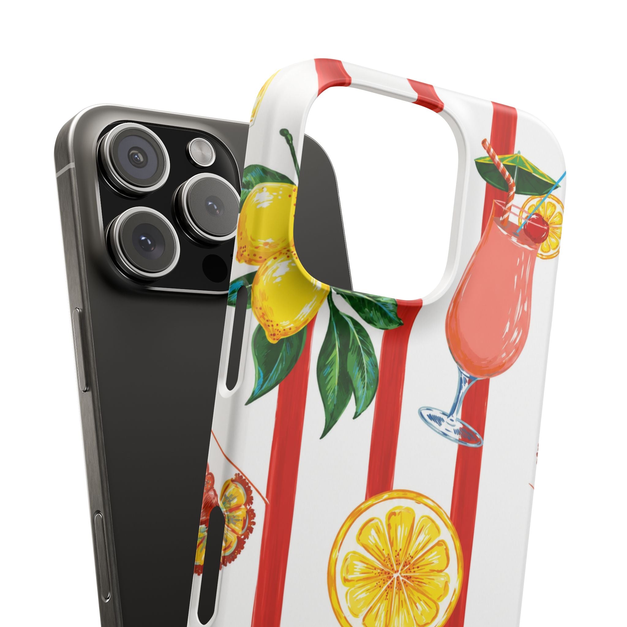 Lemon Coast – Summer Citrus Phone Case